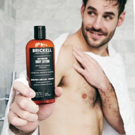 Brickell Men\'s Deep Moisture Body Lotion for Men, Natural and Organic Protects and Hydrates Dry Skin, 8 Ounce, Unscented Brickell Men\'s Deep Moisture Body Lotion for Men, Natural and Organic Protects and Hydrates Dry Skin, 8 Ounce, Unscented