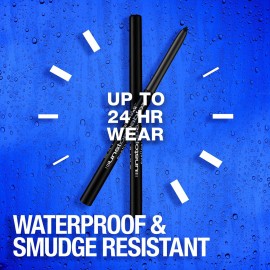 Maybelline Unstoppable Waterproof Mechanical Black Eyeliner Pencil, Easy to Apply, Smooth Glide, Up to 24 Hour Wear, Onyx, Pack of 2 Maybelline Unstoppable Waterproof Mechanical Black Eyeliner Pencil, Easy to Apply, Smooth Glide, Up to 24 Hour Wear, Onyx, Pack of 2