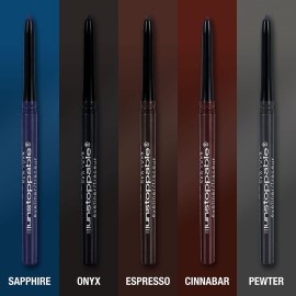 Maybelline Unstoppable Waterproof Mechanical Black Eyeliner Pencil, Easy to Apply, Smooth Glide, Up to 24 Hour Wear, Onyx, Pack of 2 Maybelline Unstoppable Waterproof Mechanical Black Eyeliner Pencil, Easy to Apply, Smooth Glide, Up to 24 Hour Wear, Onyx, Pack of 2