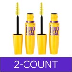 Maybelline Volum\' Express Colossal Washable Mascara Makeup, Volumizing, Classic Black, 2 Count