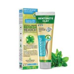 Bentodent Remineralizing Food Grade Organic Calcium Bentonite Clay Toothpaste Fluoride Free Natural Toothpaste for Adult & Kids - Mineral Toothpaste Sensitive Teeth Whitening (Premium Mint)