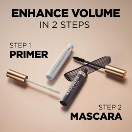L\'Oral Paris Voluminous Lash Boosting Conditioning Primer Mascara, White Primer, 0.24 Fl Oz., 2 Count L\'Oral Paris Voluminous Lash Boosting Conditioning Primer Mascara, White Primer, 0.24 Fl Oz., 2 Count
