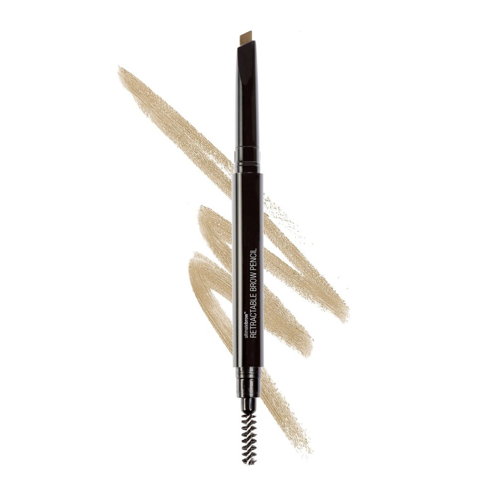 wet n wild Ultimate Eyebrow Retractable Definer Pencil, Taupe, Dual-Sided Brow Brush, Fine Tip, Shapes, Defines, Fills Brow Makeup wet n wild Ultimate Eyebrow Retractable Definer Pencil, Taupe, Dual-Sided Brow Brush, Fine Tip, Shapes, Defines, Fills Brow Makeup