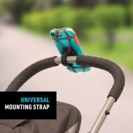Nite Ize Wraptor Rotating Smartphone Bar Mount - Cell Phone Mount for Bikes, Strollers & More - Easy-to-Use & Adjustable Phone Accessories - Grey Nite Ize Wraptor Rotating Smartphone Bar Mount - Cell Phone Mount for Bikes, Strollers & More - Easy-to-Use & Adjustable Phone Accessories - Grey