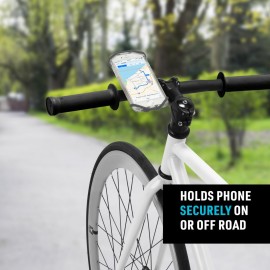 Nite Ize Wraptor Rotating Smartphone Bar Mount - Cell Phone Mount for Bikes, Strollers & More - Easy-to-Use & Adjustable Phone Accessories - Grey Nite Ize Wraptor Rotating Smartphone Bar Mount - Cell Phone Mount for Bikes, Strollers & More - Easy-to-Use & Adjustable Phone Accessories - Grey