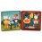 Petit Collage Magnetic Play Set, Animal Band - Mix & Match Magnetic Game Board, Ideal for Ages 3+ - Includes 2 Magnetic Scenes and over 25 Magnet Pieces, Ideal Travel Activity for Kids