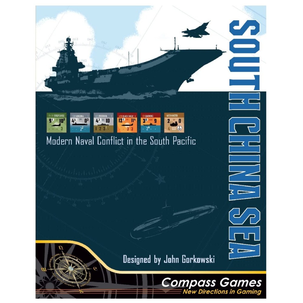 Compass Games South China Sea, Modern Conflict in The South Pacific, Board Game for Adults 18+ Compass Games South China Sea, Modern Conflict in The South Pacific, Board Game for Adults 18+