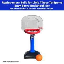 Botabee - Set of 2 Kids Basketball - 6 Inch Mini Rubber Ball for Little Tikes - Toddler Balls for Indoor/Outdoor Play - Ideal Gift Toy for Boys - Lightweight and Soft Replacement Toys (Orange) Botabee - Set of 2 Kids Basketball - 6 Inch Mini Rubber Ball for Little Tikes - Toddler Balls for Indoor/Outdoor Play - Ideal Gift Toy for Boys - Lightweight and Soft Replacement Toys (Orange)