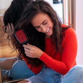 FHI HEAT Unbrush, Red - Detangling Hair Brush Red