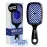 FHI Heat UNbrush Detangling Brush for Pain-Free Brushing on All Wet or Dry Hair Types - Durable DuoFlex Anti-Static Bristles, Lightweight Handle, Vented Hair Brush, Galaxy Blue