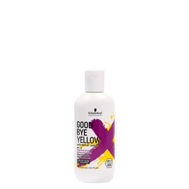 GOODBYE YELLOW Neutralizing Wash Shampoo - Color Balancing for Brassy and Yellow Tones - Cleansing Vegan Hair Care with Purple and Blue Pigments, 10.1oz