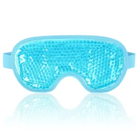NEWGO Cooling Eye Mask for Puffy Eyes, Cold Eye Mask Eye Ice Pack for After Eyes Surgery, Tension Stress Relief, Itchy Eyes, Headaches, Dark Circles - Blue NEWGO Cooling Eye Mask for Puffy Eyes, Cold Eye Mask Eye Ice Pack for After Eyes Surgery, Tension Stress Relief, Itchy Eyes, Headaches, Dark Circles - Blue