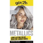 Schwarzkopf Got2b Metallics Permanent Hair Color, M71 Metallics Silver