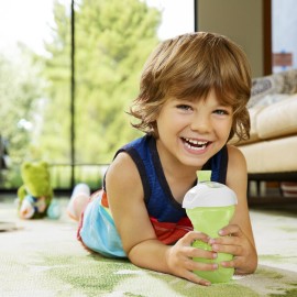 Munchkin Click Lock Bite Proof Sippy Cup, 9 Ounce,2 Count (Pack of 1), Plastic, Blue/Green Munchkin Click Lock Bite Proof Sippy Cup, 9 Ounce,2 Count (Pack of 1), Plastic, Blue/Green