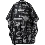 Borogo Professional Waterproof Hair Styling Cape Nylon Haircuting Salon Cape Gown Hair Salon with Snap Closure - 50 x 60