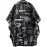 Borogo Professional Waterproof Hair Styling Cape Nylon Haircuting Salon Cape Gown Hair Salon with Snap Closure - 50 x 60