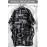 Borogo Professional Waterproof Hair Styling Cape Nylon Haircuting Salon Cape Gown Hair Salon with Snap Closure - 50 x 60
