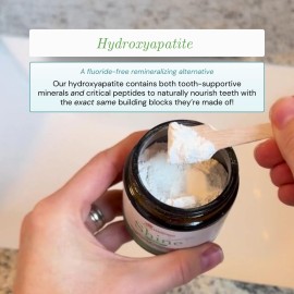 OraWellness Shine Remineralizing Tooth Powder with Hydroxyapatite, Made in The USA, Fluoride Free Tooth Repair, Natural Teeth Whitening Powder, Teeth Polish & Stain Remover, Mint OraWellness Shine Remineralizing Tooth Powder with Hydroxyapatite, Made in The USA, Fluoride Free Tooth Repair, Natural Teeth Whitening Powder, Teeth Polish & Stain Remover, Mint