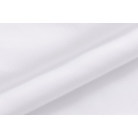 N&Y HOME Fabric Shower Curtain Liner Solid White with Magnets, Hotel Quality, Machine Washable, 70 x 72 inches for Bathroom N&Y HOME Fabric Shower Curtain Liner Solid White with Magnets, Hotel Quality, Machine Washable, 70 x 72 inches for Bathroom