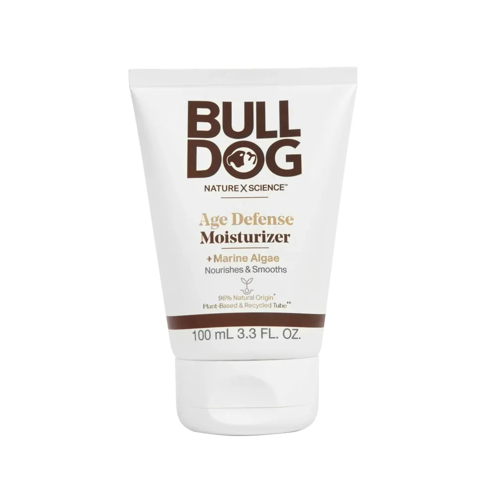 BULLDOG Mens Skincare and Grooming Face Moisturizer Age Defense, 3.3 Fluid Ounce BULLDOG Mens Skincare and Grooming Face Moisturizer Age Defense, 3.3 Fluid Ounce
