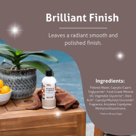 Therapy Wood Polish Bundle with Microfiber 16 oz. - Wood Furniture Polish, Best Furniture Cleaner - Almond Scent - Cleaner, Cabinet and Table Restorer, Natural Conditioner Therapy Wood Polish Bundle with Microfiber 16 oz. - Wood Furniture Polish, Best Furniture Cleaner - Almond Scent - Cleaner, Cabinet and Table Restorer, Natural Conditioner