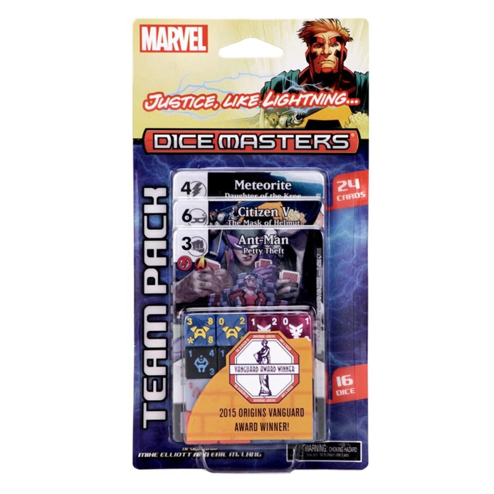 WizKids Marvel Dice Masters: Justice Like Lightning Team Pack, Game WizKids Marvel Dice Masters: Justice Like Lightning Team Pack, Game