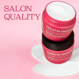 Luseta Keratin Smooth Hair Mask Hydrating & Nourishing for Dry Damaged Hair 16.9 oz