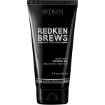 Redken Brews Holding Gel For Men | Men\'s Hair Gel | Medium Hold Styling | Medium Shine | Flake-Free, No Crunch Styling | For All Hair Types, Great For Curly Hair |5 Fl Oz