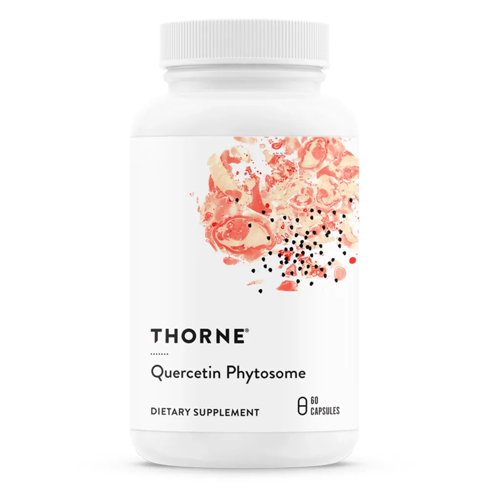 THORNE Quercetin Phytosome - Exclusive Phytosome Complex for Immune Health, Respiratory Support, and Seasonal Allergy Relief* - 60 Capsules