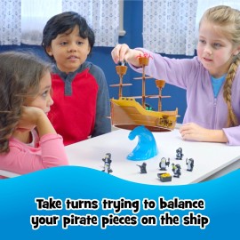 Dont Rock the Boat Board Game - Kids Games, Family Games for Kids and Adults, Board Games for Family Night, Multi-Player Board Games, Builds Hand & Eye Coordination, Balancing Toy, Ages 5+