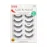 KISS Looks So Natural False Eyelashes Multipack, Lightweight & Comfortable, Tapered End Technology, Reusable, Cruelty-Free, Contact Lens Friendly, Style \'Shy\', 5 Pairs Fake Eyelashes