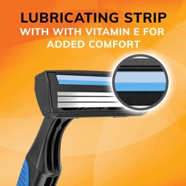 BIC Comfort 3 Disposable Razors, Long-Lasting 3-Blade Razors for Men, Perfect razors Designed for Smooth and Comfortable Shave, 24-Count BIC Comfort 3 Disposable Razors, Long-Lasting 3-Blade Razors for Men, Perfect razors Designed for Smooth and Comfortable Shave, 24-Count