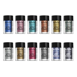 NYX PROFESSIONAL MAKEUP Face & Body Glitter, Red NYX PROFESSIONAL MAKEUP Face & Body Glitter, Red