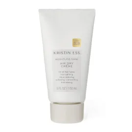 Kristin Ess Hair Weightless Shine Air Dry Cream for Curl Definition, Smoothing + Blowout Prep - Frizz Control - Light Hold - Women\'s Styling Product for Frizzy, Wavy + Curly Hair - Vegan
