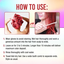 Punky Colour 3-in-1 Color Depositing Hair Cleanser & Conditioner, 8.5 fl oz. (Redilicious) Punky Colour 3-in-1 Color Depositing Hair Cleanser & Conditioner, 8.5 fl oz. (Redilicious)