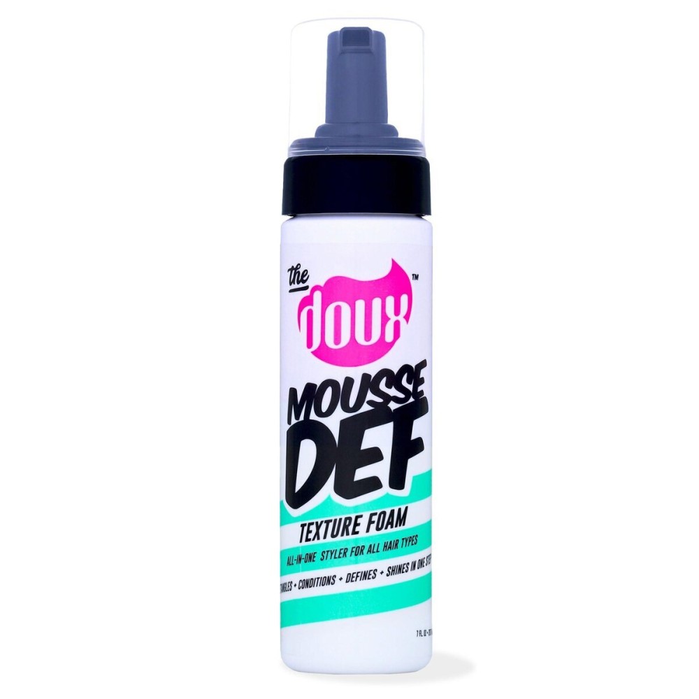 The Doux Mousse Def Texture Foam, Multi-Use Mousse Hair Foam to Style, Condition, Define, Volumize, and Add Shine - 7oz The Doux Mousse Def Texture Foam, Multi-Use Mousse Hair Foam to Style, Condition, Define, Volumize, and Add Shine - 7oz