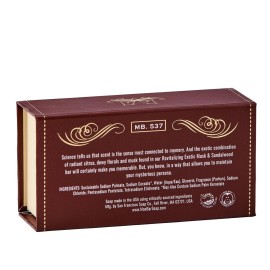 San Francisco Soap Company Exotic Musk and Sandalwood Fragrance Man Bar - Revitalizing - No Harmful Chemicals - Good for All Skin Types - Made in the USA San Francisco Soap Company Exotic Musk and Sandalwood Fragrance Man Bar - Revitalizing - No Harmful Chemicals - Good for All Skin Types - Made in the USA