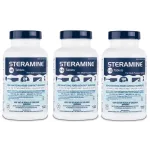 Steramine Quaternary Sanitizing Tablets - 150 Sanitizer Tablets per bottle, 3-Bottles