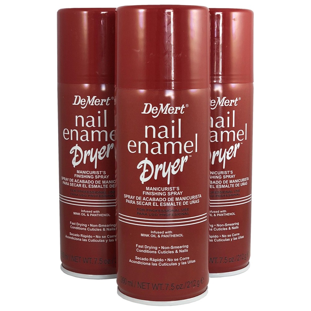 Demert Nail Enamel Dryer-7.5 oz (3-Pack) Demert Nail Enamel Dryer-7.5 oz (3-Pack)