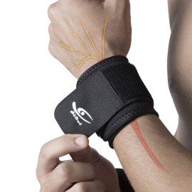 HiRui 2 PACK Wrist Compression Strap and Wrist Brace Sport Wrist Support for Fitness, Weightlifting, Tendonitis, Carpal Tunnel Arthritis, Pain Relief-Wear Anywhere-Unisex,Adjustable HiRui 2 PACK Wrist Compression Strap and Wrist Brace Sport Wrist Support for Fitness, Weightlifting, Tendonitis, Carpal Tunnel Arthritis, Pain Relief-Wear Anywhere-Unisex,Adjustable