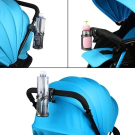Accmor Stroller Cup Holder, Universal Cup Holder for Uppababy, Nuna, Doona Strollers, 360  Rotatable Bottle Holder for Stroller, Bike, Wheelchair, Walker, Scooter Accmor Stroller Cup Holder, Universal Cup Holder for Uppababy, Nuna, Doona Strollers, 360  Rotatable Bottle Holder for Stroller, Bike, Wheelchair, Walker, Scooter