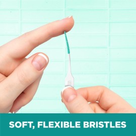 GUM Soft-Picks Original, Easy to Use Dental Picks for Teeth Cleaning and Gum Health, Disposable Interdental Brushes with Convenient Carry Case, Dentist Recommended Dental Picks, 100ct GUM Soft-Picks Original, Easy to Use Dental Picks for Teeth Cleaning and Gum Health, Disposable Interdental Brushes with Convenient Carry Case, Dentist Recommended Dental Picks, 100ct