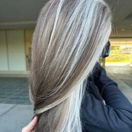 RUSK PlatinumX Lusterizer, Salon Formula Styling Cream to Boost Shine, Eliminate Brass, and Fight Frizz, 4 oz