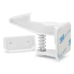 12 Pack Cabinet Locks Child Safety | Baby Safety Cabinet Locks NO Drilling 3M Adhesive Baby Proof Drawer Lock Child proofing cabinets latches for Kids Latch for Drawers & Door Child Safety Locks