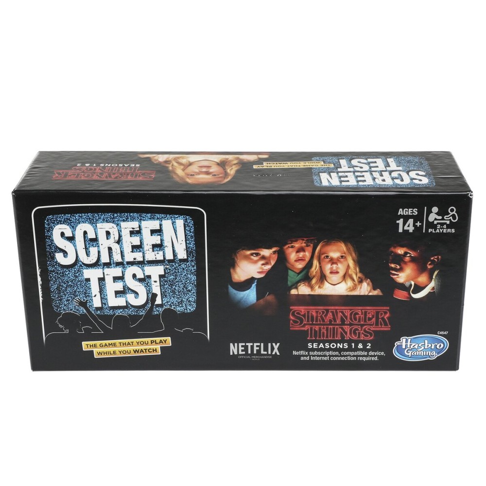 Hasbro Gaming Board Gaming Stranger Things Screen Test Card Game Hasbro Gaming Board Gaming Stranger Things Screen Test Card Game