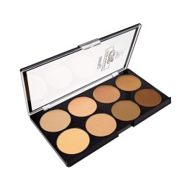 Ruby Kisses Flawless Finish with 3D Contour Powder Makeup Palette - Multiple Contouring Options, Easy Blending, Long-lasting formula, Sculpt &Highlighting, Professional finish (Medium Dark) Ruby Kisses Flawless Finish with 3D Contour Powder Makeup Palette - Multiple Contouring Options, Easy Blending, Long-lasting formula, Sculpt &Highlighting, Professional finish (Medium Dark)
