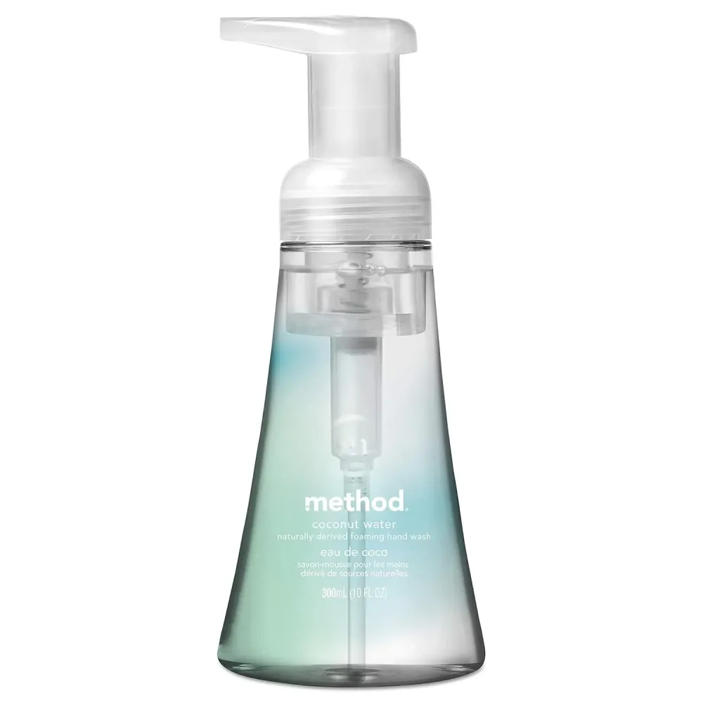 Method Foaming Hand Wash, Coconut Water, Biodegradable Formula, 10 Fl Oz (Pack of 1) Method Foaming Hand Wash, Coconut Water, Biodegradable Formula, 10 Fl Oz (Pack of 1)