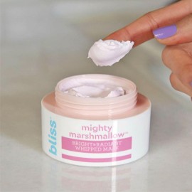 Bliss Mighty Marshmallow Bright & Radiant Whipped Mask - Brightening & Hydrating Face Mask - 1.7 Oz - Luminious Skin - Clean - Vegan & Cruelty-Free - All Skin Types Bliss Mighty Marshmallow Bright & Radiant Whipped Mask - Brightening & Hydrating Face Mask - 1.7 Oz - Luminious Skin - Clean - Vegan & Cruelty-Free - All Skin Types