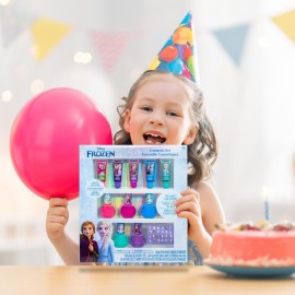 Disney Frozen 2 - Townley Girl Super Sparkly Cosmetic Makeup Set for Girls with Lip Gloss Nail Polish Nail Stickers - 11 Pcs|Perfect for Parties Sleepovers Makeovers| Birthday Gift for Girls 3 Yrs+ Disney Frozen 2 - Townley Girl Super Sparkly Cosmetic Makeup Set for Girls with Lip Gloss Nail Polish Nail Stickers - 11 Pcs|Perfect for Parties Sleepovers Makeovers| Birthday Gift for Girls 3 Yrs+