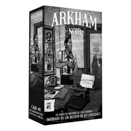 Ludonova Arkham Noir Case 1 - The Witch Cult Murders, Solitaire Detective Game, Lovecraftian Horror, Atmospheric Noir Experience, Adjustable Difficulty, 1 Player, Ages 14+, 30 Min. Playtime, Made by